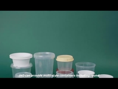 식품 사용자 정의 디지털 인쇄 아이스크림 컵 뚜?? 한 장 플라스틱 요구르트 컵