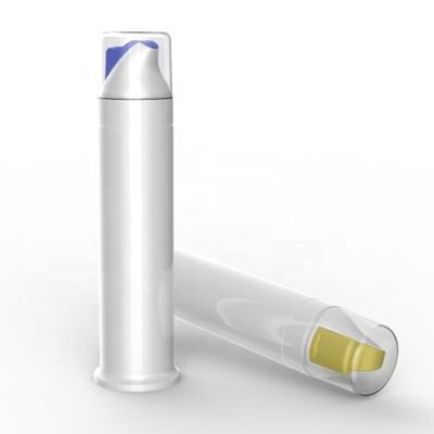 100ml Pump Bottle Toothpaste Packaging Tube Empty Plastic Airless Tube Bottle for Toothpaste