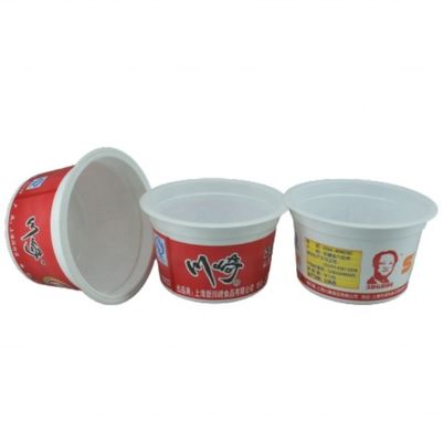 주문 음식용 단일 벽 플라스틱 컵 사용자 지정 색상 일회용 치즈 요구르트 및 아이스크림 OEM 온라인 제조