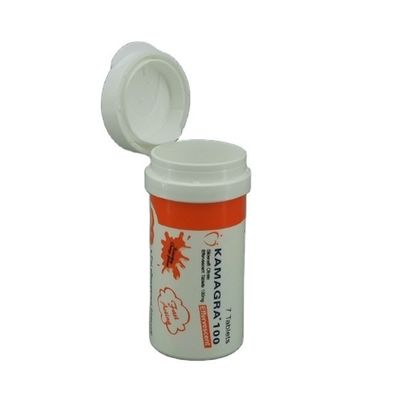 PP Plastic Supply Customize Logo Vitamin C Effervescent Tablet Tubes with Flip Cover