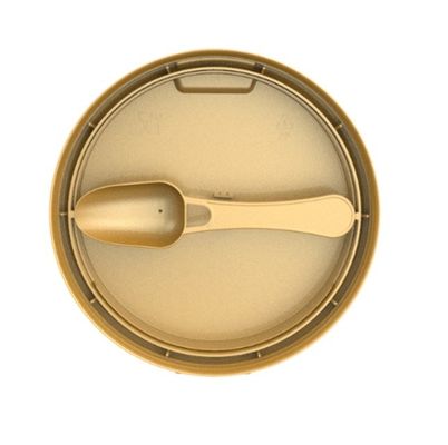 주문 OEM 승인 플립 톱 우유 가루는 BPA 무료 플라스틱 틴 뚜?? 을?? 으로 덮을 수 있습니다. 온라인 제조