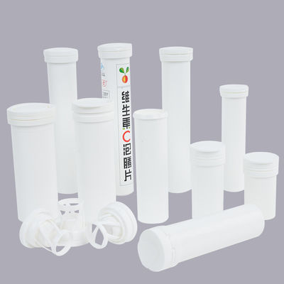 PP Plastic Childproof Effervescent Tablet Tubes Packaging Bottle For Pills And Tablets