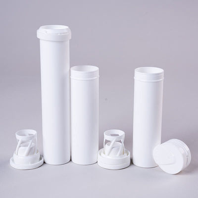 Minerals Packaging Customize Effervescent Tablet Tube with Spiral Cap and Desiccant
