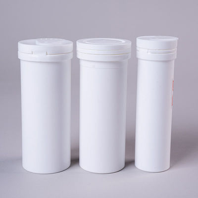 PP Plastic Custom White Straight Capsule Storage Bottle For 2024 Arrivals Of Vitamins