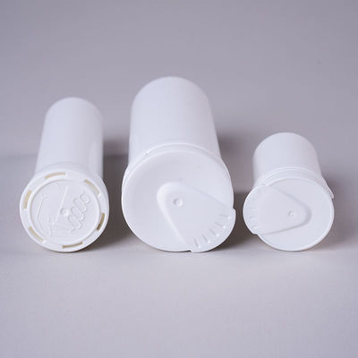 PP Plastic Custom White Straight Capsule Storage Bottle For 2024 Arrivals Of Vitamins