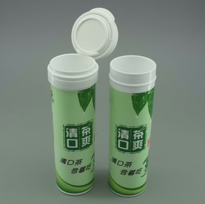 Healthy PP Effervescent Tablet Tube for Empty White Plastic Vc Calcium Tablet Bottles