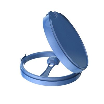스타일 패션 우유 가루 빈 캔 플라스틱 커버 스쿠프 132mm PP 플라스틱