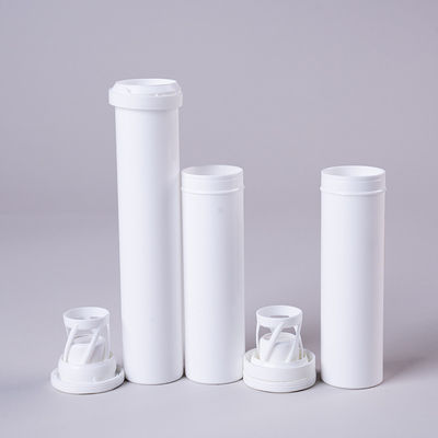 PP Plastic Childproof Effervescent Tablet Tubes Packaging Bottle For Pills And Tablets